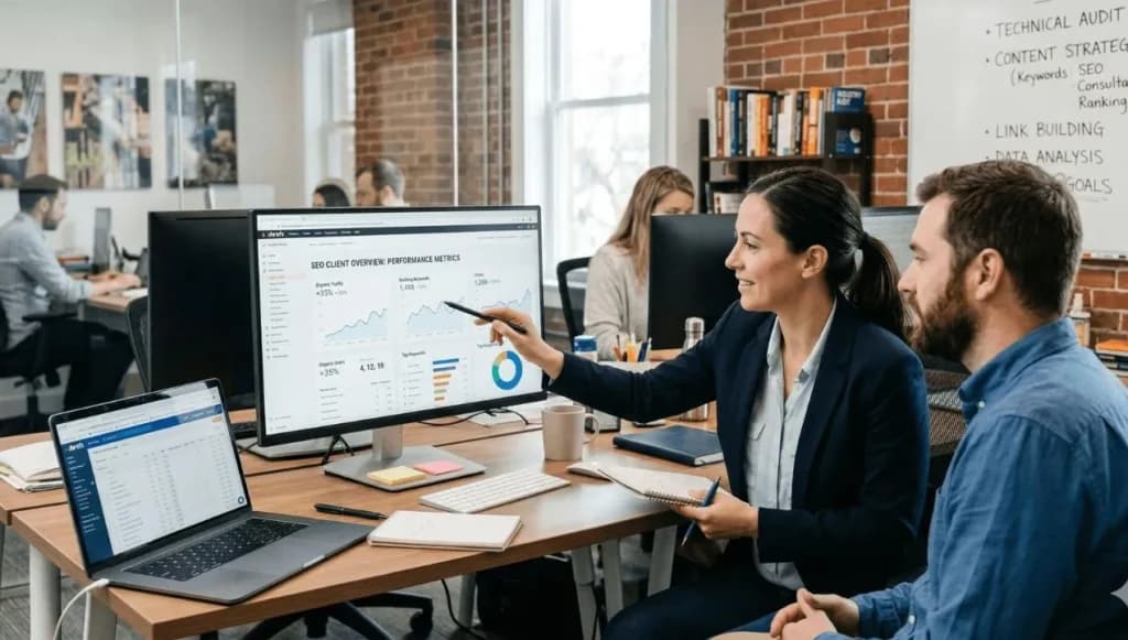 Most businesses receive a monthly SEO report