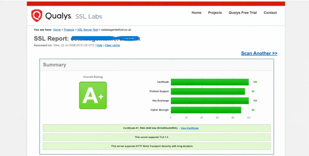 HTTPS is a baseline legal and compliance requirement under UK data protection law