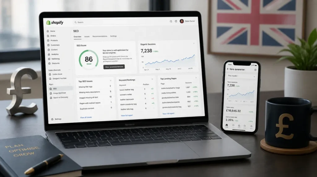 UK-Specific Shopify SEO Setup You Can Not Skip