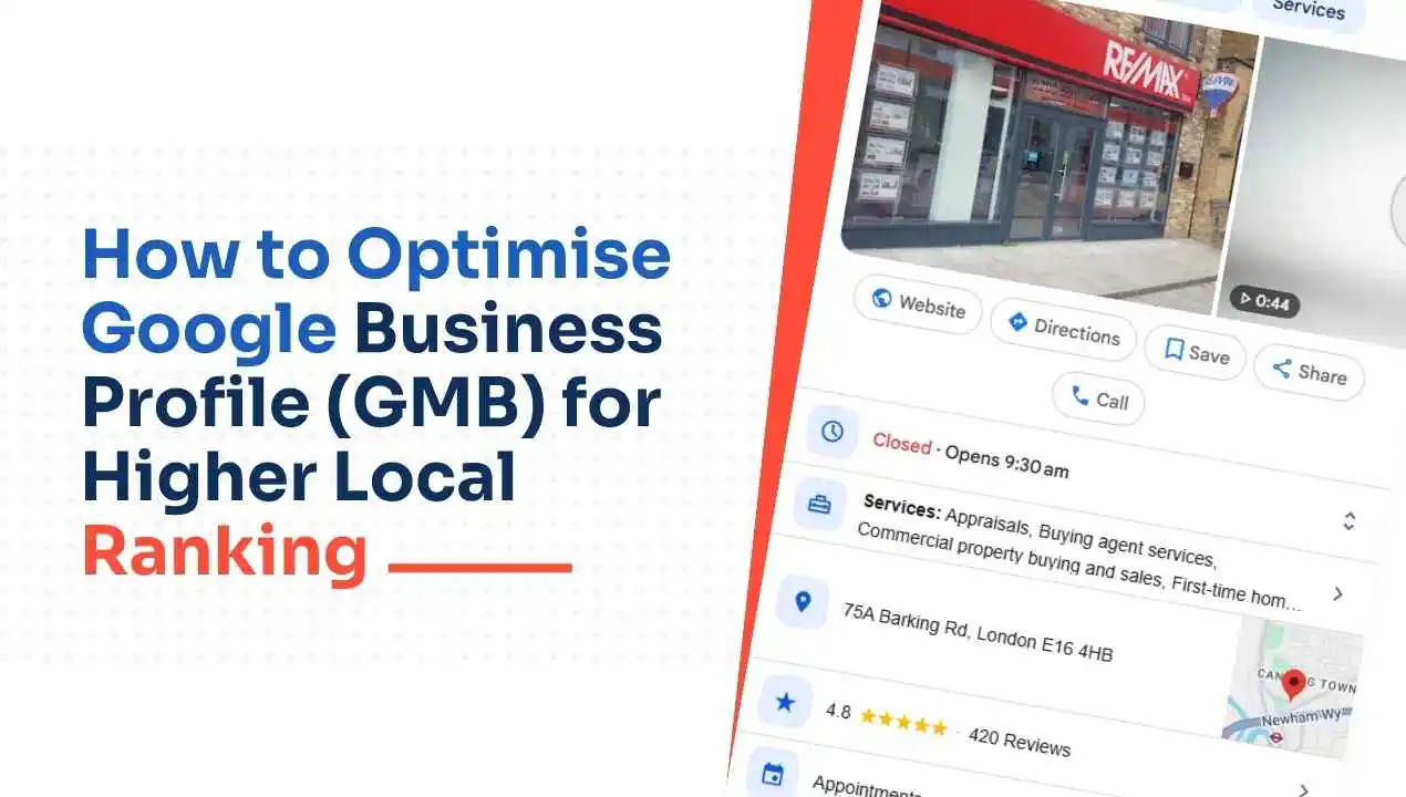 How to Optimise Google Business Profile (GMB) for Higher Local Ranking