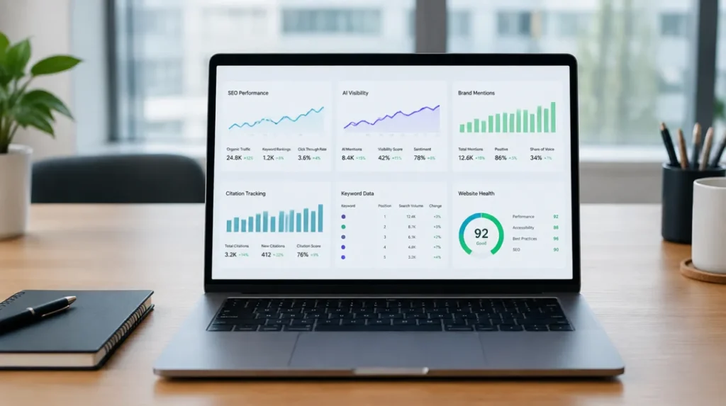 You cannot handle full LLM optimisation with a single tool