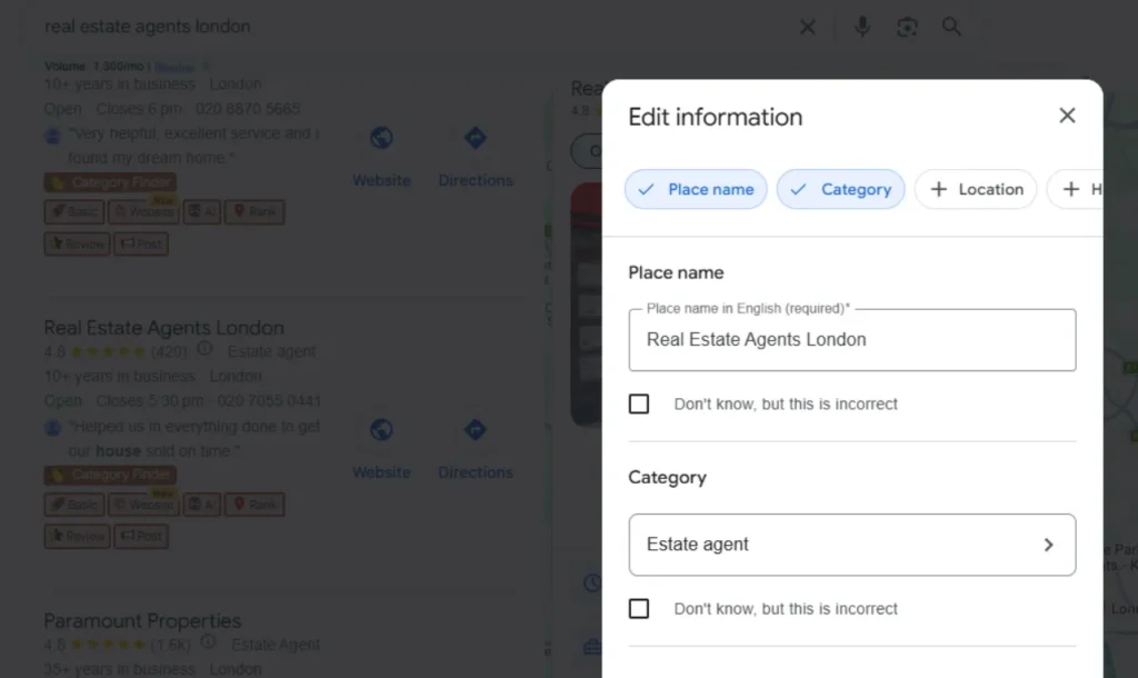 Quick Google My Business Optimisation Checklist
