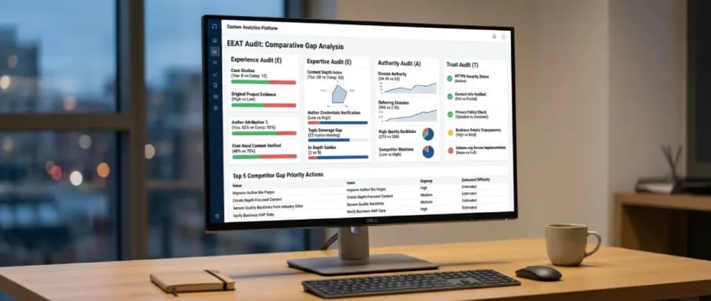 EEAT SEO Audit: Find Your Gaps vs. Competitors