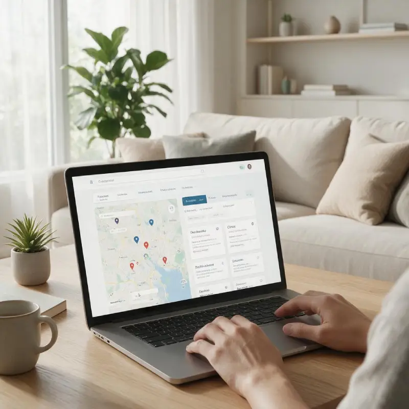 Healthcare SEO keyword research for high-intent treatment and location searches.