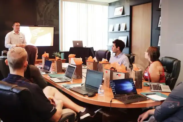 Strategic planning session for AI automation.