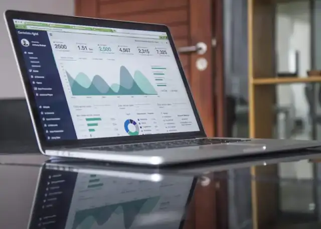 Organic search analytics dashboard tracking SEO performance