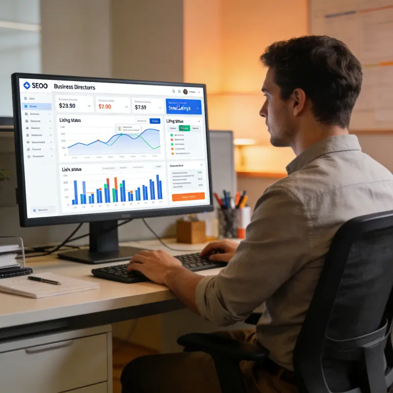 Business directory and citation building dashboard for local listings.