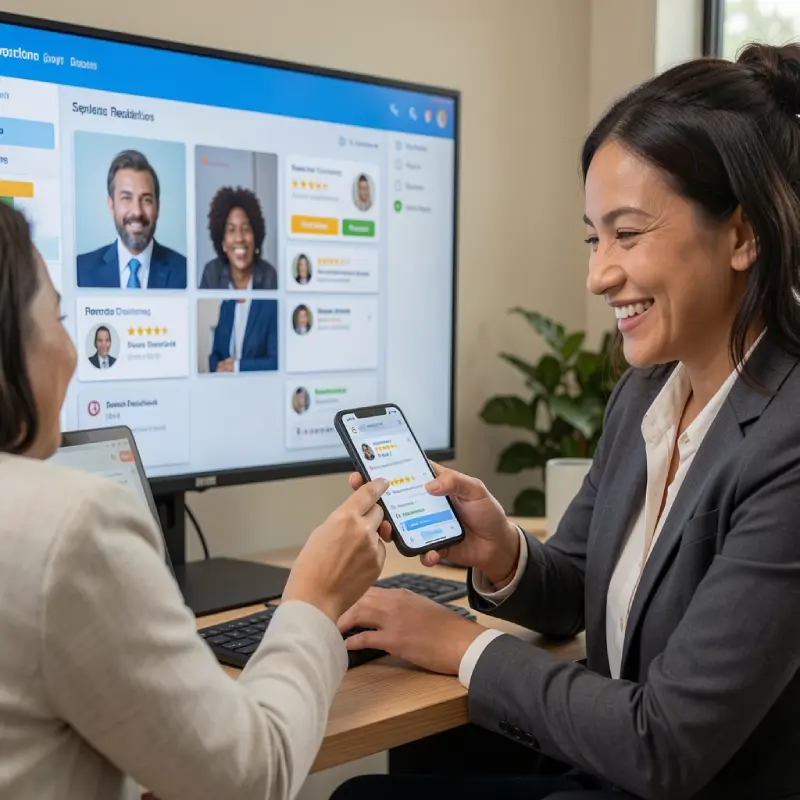 Review generation and reputation management on Google Business Profile.